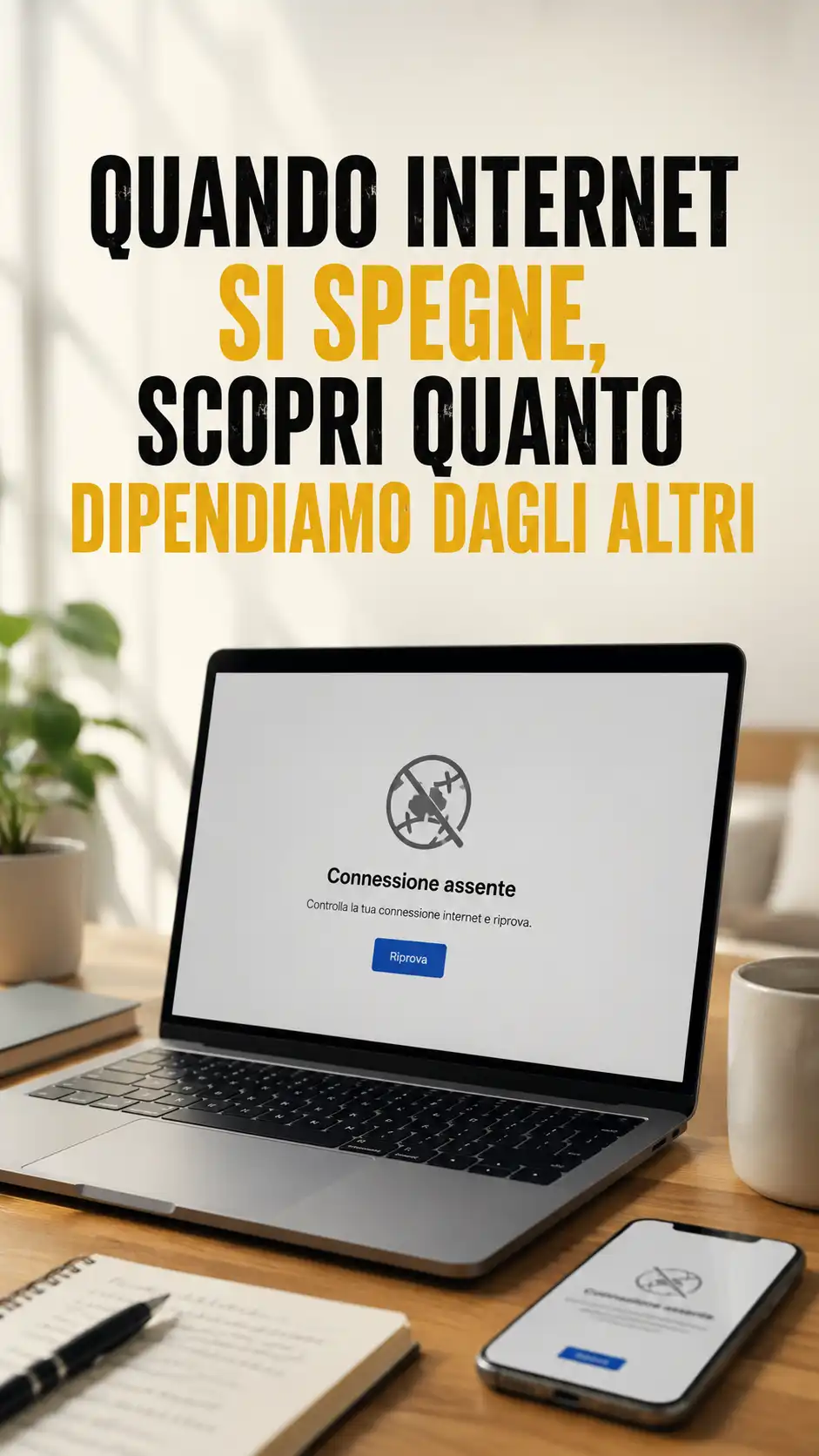Quei servizi che all’improvviso si fermano
(e ci ricordano quanto siamo fragili)