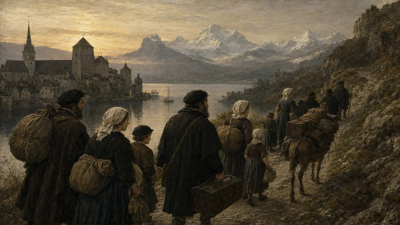 Il giorno in cui Locarno perse la sua classe dirigente: l'esilio dei riformati del 1555