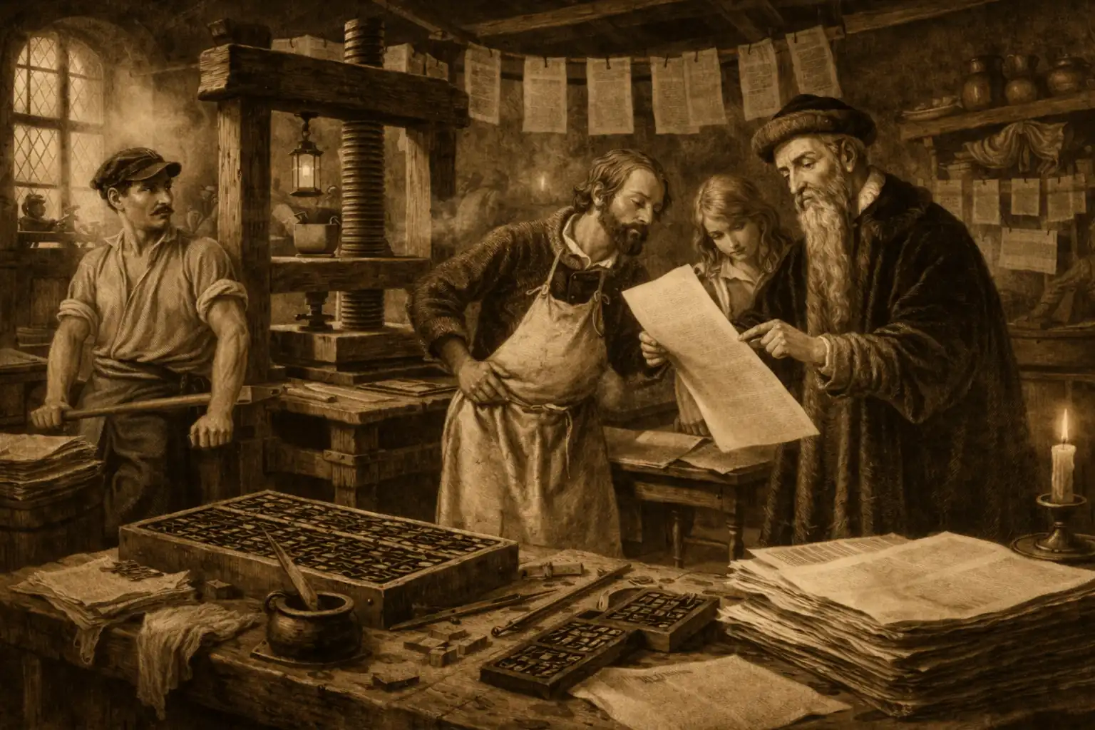 Dalle presse di Strasburgo ai torchi di Basilea: la rivoluzione che cambiò il mondo